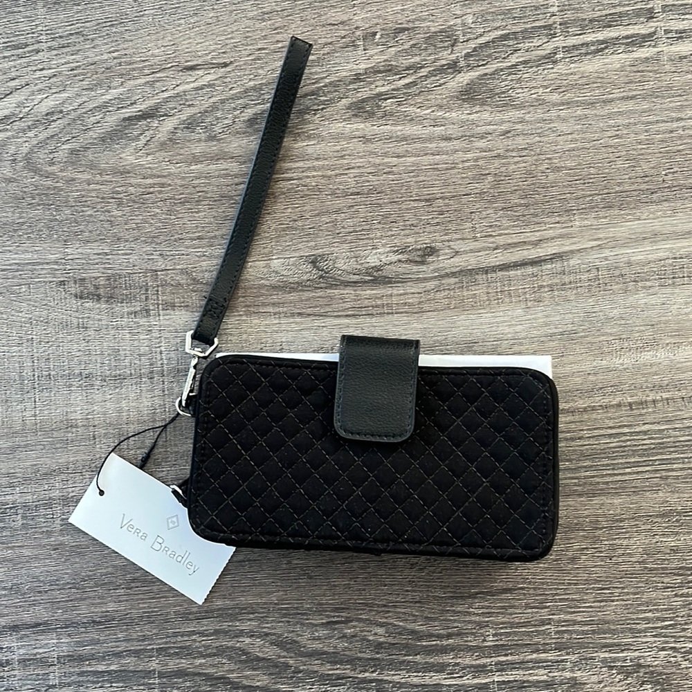 COPY - Vera Bradley smartphone wristlet -Black